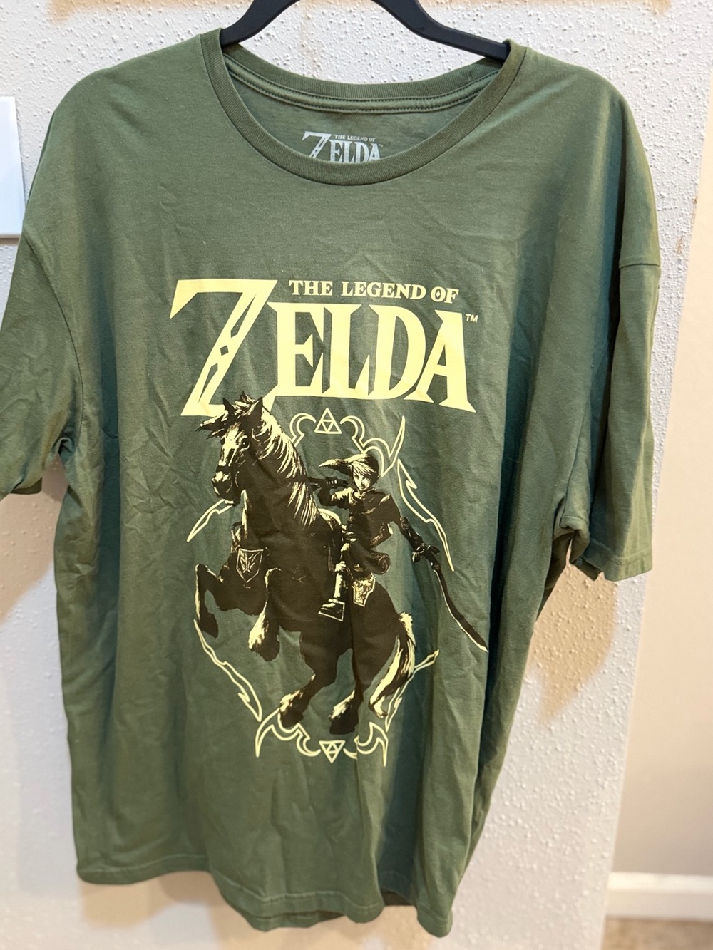 Nintendo Olive Green The Legend of Zelda Graphic Tee